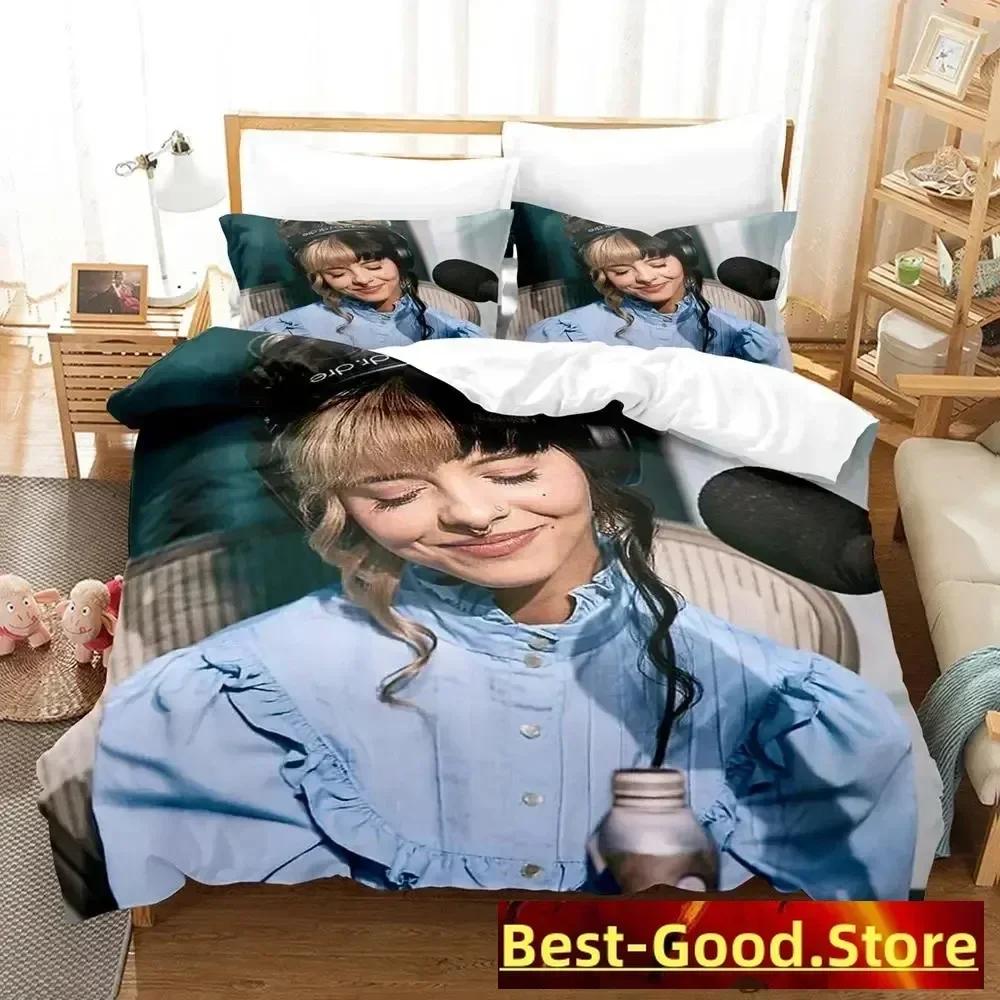 2023 Sexy Singer Melanie Martinez Bedding Set Duvet Cover Sheet Printed Pillowcase Bed Full Queen King Size Comforter Bedroom