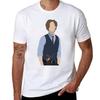 Dr Spencer Reid Silhouette Tshirt Basic Casual Wear Short Sleeve Top