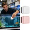 Magnetic Fish Tank Cleaner Double-Sided Small Scrubber Aquarium Algae Magnet Cleaning Tools for Acrylic Saltwater Freshwater