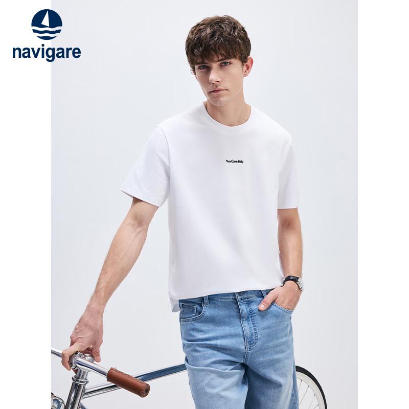 

Navigare Men s Summer Round Neck T-Shirt L