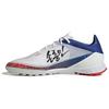 Adidas F50 Pro Fashion Comfortable Shock Absorbing Durable Soccer Shoes Men Soccer Shoes White Blue JR5893