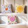 Colorful Decorative Pillowcases With Various Patterns Office Car Sofa Bed Cushion Cover Home Bedroom Decoration