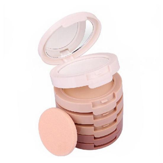 40g Makeup Powder Instant Skin Grinding Oil-Control Non-Floating Flower Concealer Repair Moisturizing Makeup Powder for Wife
