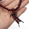 6mm Natural Sandalwood Buddhist Beads Bracelets 108 Beads Buddha Meditation Prayer Wood Beaded Bracelet layer Bangles Men Women