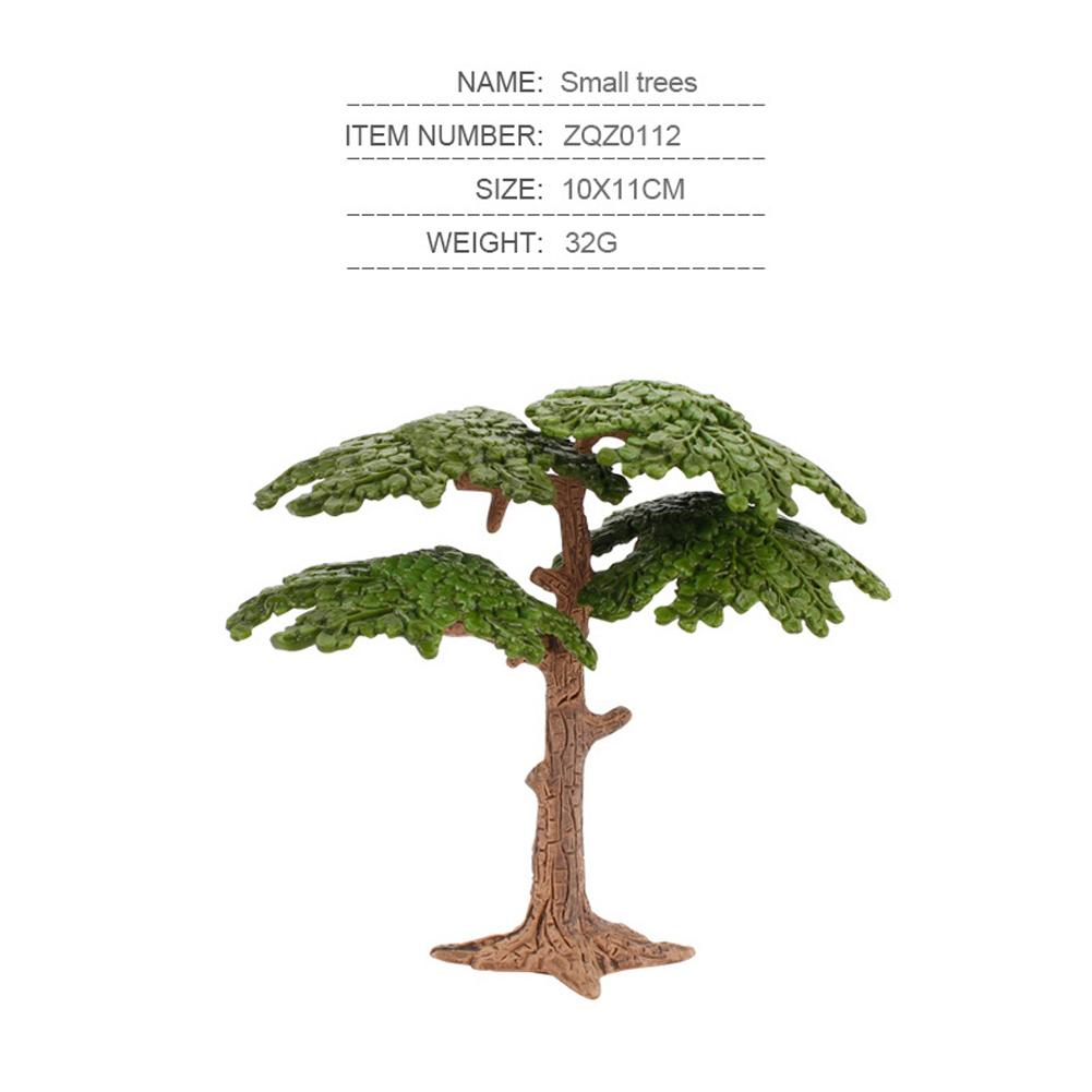 Plant Model Simulation Tree Artificial Farm Beautiful DIY Decor Decoration Farm Accessory Figures For Children High Quality
