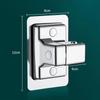 Shower Holder Suction Cup Holder Adjustable Showerhead Holder Plating Shower Rail Head Holder Bathroom Wall Mount Bracket