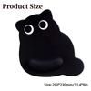 Big-eyed Cat Mouse Pad Soft Comfortable Wrist Rest Typing Pad Non-Slip Dirt-resistant Ergonomic Mouse Pad For Computer Office