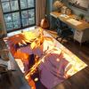 Naruto Uzumaki Washable Big Coverage Rug Carpet, Non Slip Floor Mat for Home Bedroom Gamer Room Decor.-TING
