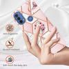 Golden Border Grid Marble Flower IMD Ultrathin Phone Case for Motorola Moto E20,E30,E40,G31,G41,G50,G51,G71,G10,G20,G30,G40,G60...