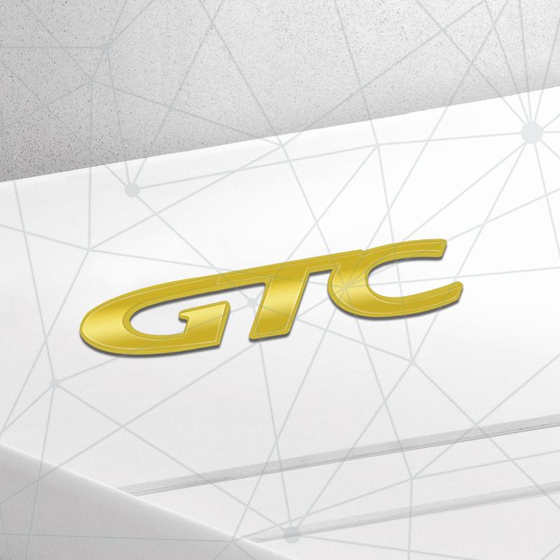 3D Auto Metal GTC Grille Badge Car Rear Trunk Emblem Sticker Decor For Opel Corsa Astra OPC Adam Vectra Insignia Vauxhall Antara