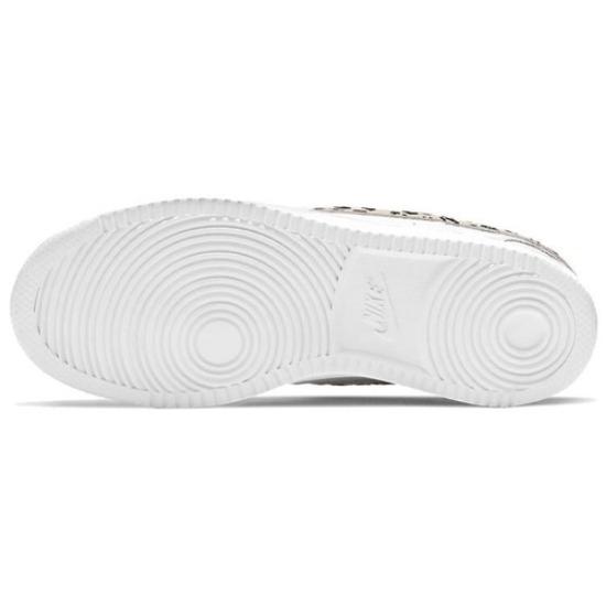 Nike Court Vision Low Leopard Swoosh - White 2021 - DD9665-100