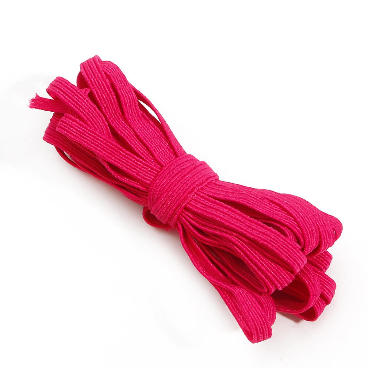 

5 метров/рулон красочная эластичная лента, резиновая лента, эластичная лента, эластичная линия фуксия