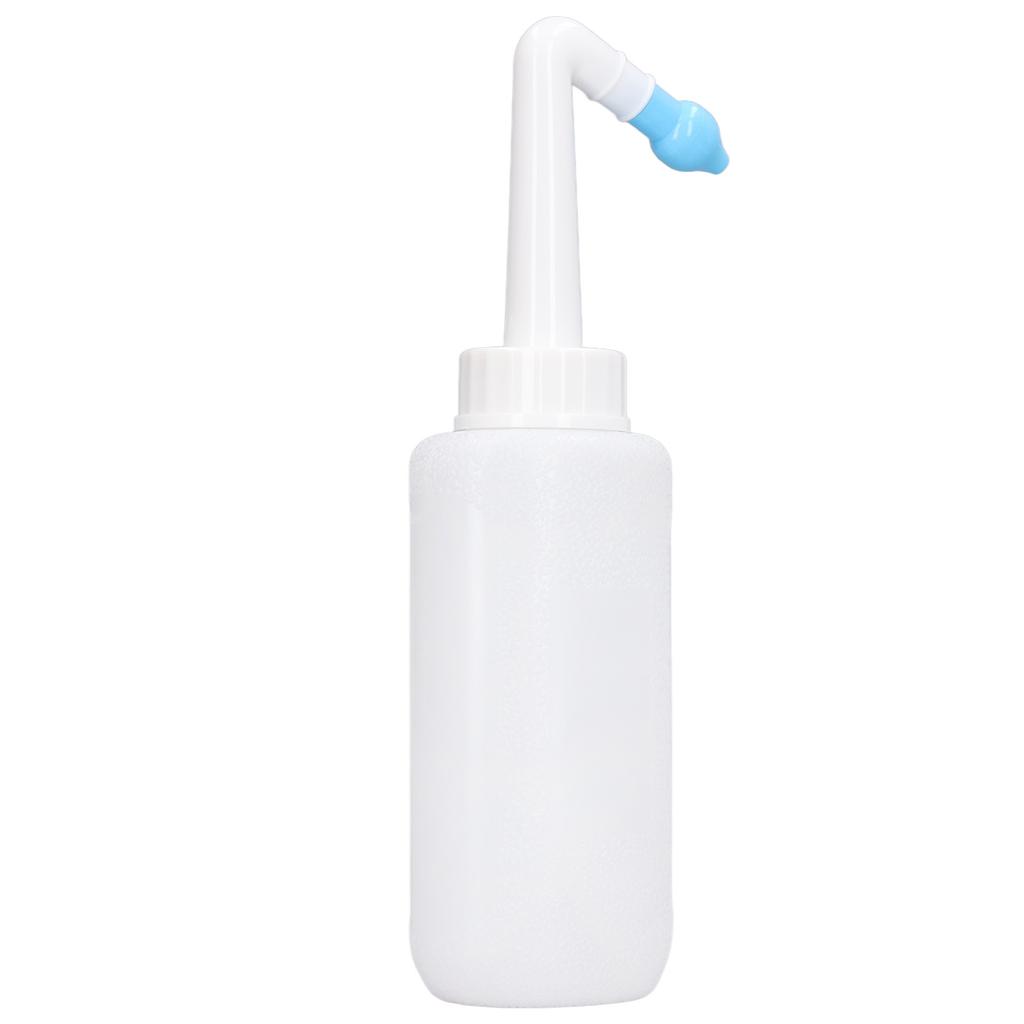 Nasal Wash Bottle Slip Resistant Pressure Irrigation Nose Rinse Bottle for Children Adults 300ml