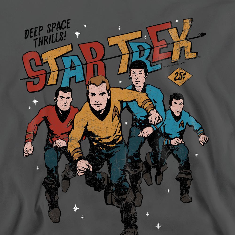 STAR TREK Unisex mikina Deep Space Thrills pro dospělé pro dospělé