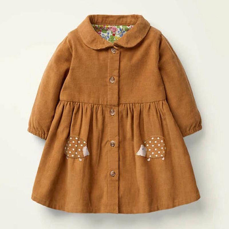 brown dress women amazon Organic Corduroy Baby Dress main image 1
