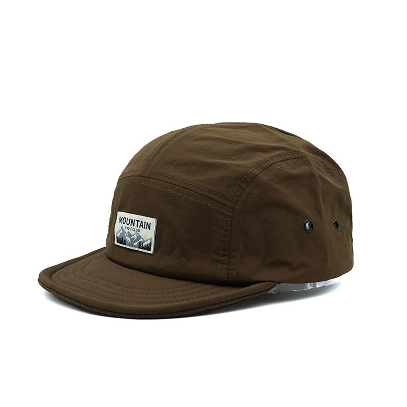 Quick Drying Short Brim Baseball Cap Soft Brim Polyester Waterproof Dad Caps Adjustable Snapback Hat Hats Big Sizes Unisex Sport