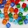 Crystal Glass Crystal Square Beads Loose Spacer Bead for DIY Jewelry Bracelet Necklace Making