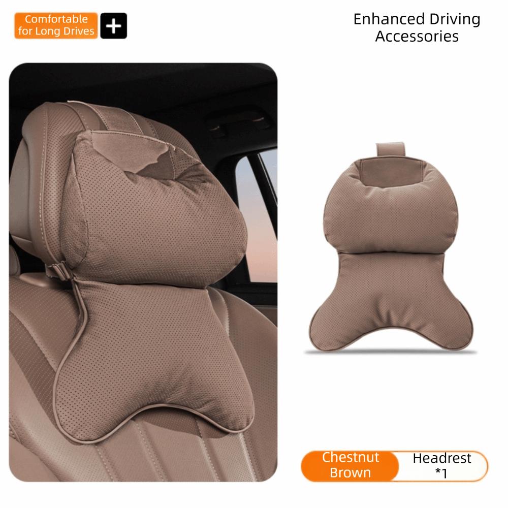 Breathable Neck Pillow Height Adjustable Back Support Pillow Car Headrest Car Accessories