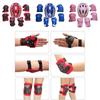 7pcs/Set Kids Outdoor Sport Protective Accessories Knee Wrist Guard Elbow Pad