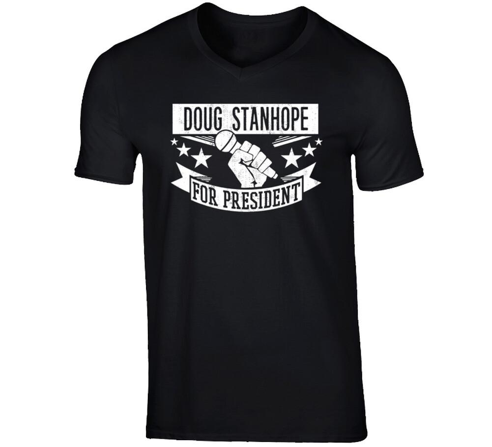 

Doug Stanhope For President Comedian Stand Up Funny Comedy T Shirt Mens Womens Tees Top 3XL