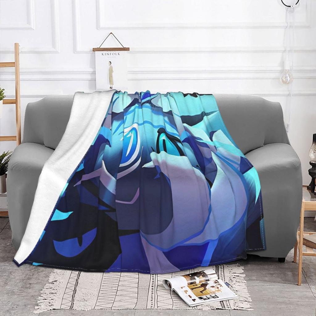 Shadow Milk Cookie Run Kingdom Blankets Soft Warm Flannel Throw Blanket Cover for Bed Living room Picnic Travel Home Couch