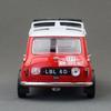 1/18 Mini Cooper Rallye 1967 Monte Carlo Rennen Diecast Legierung Spielzeugauto Fahrzeugmodell Freilauf Räder Sammlung Geschenk für Kinder Jungen
