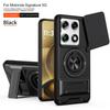 Cache-appareil photo coulissant Compatible pour l'étui Motorola Signature avec anneau de support intégré et support pliable