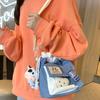 Children's Small Bags for Girls Cute Versatile Little Girl Canvas Bags for Girls Mini One Shoulder Crossbody Bag