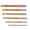 6 Pcs Spiral Saw Drill Bit 3 To 8mm HSS Serrated Side Cutting Drill Bits for Wood Metal Plastic