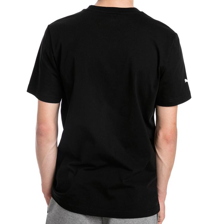 Puma Pánské tričko s krátkým rukávem BMW Motorsport Series Černé 578694-01