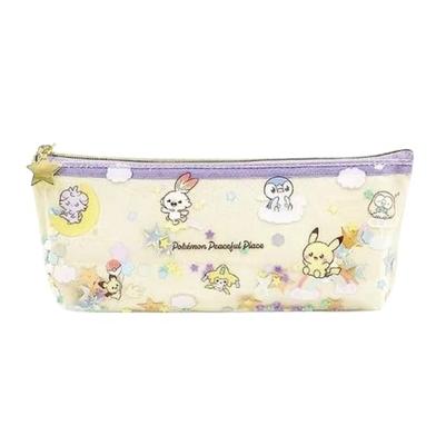 PokePeace Starry Sky Series Slim Pouch, Ivory