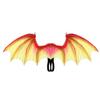 Halloween Neues Kinder-Dinosaurier-Flügel-Cosplay-Outfit Party Coole Dinosaurier-Maske Flügel Zweiteiliges Set