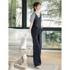 XWI Women's Striped Color-Block Cotton Two-Piece Set
