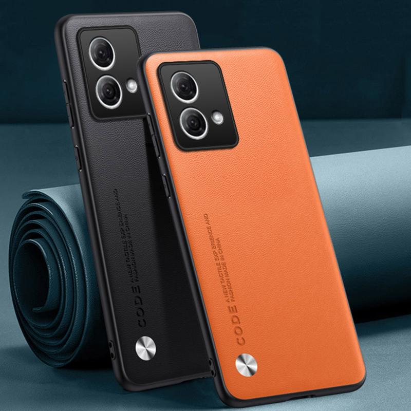 

Luxury PU Leather Case For Motorola Moto G84 5G Back Cover Silicone Shockproof Protection Phone Case For Motorola G84 MotoG84 Moto G84 5G жовтий