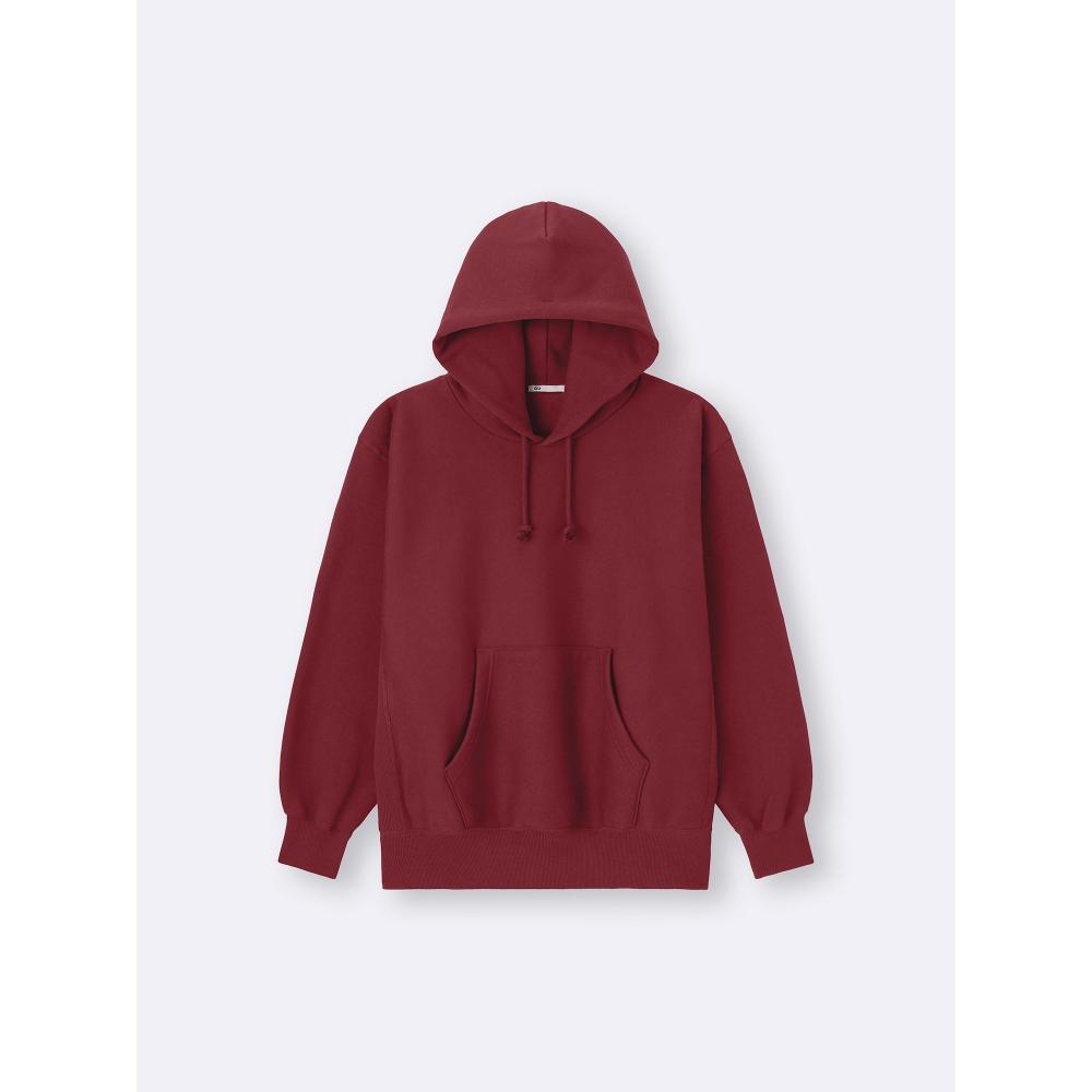 Gu By Uniqlo Heavyweight Sweat Parka Long Sleeve  Setup Available  2025 Winter