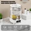 3L Cordless Mini Washing Machine 3-in-1 Portable Laundry Tub with Drain Pipe 3 Modes Small Space Washer Portable Clothes Cleaner