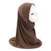 Modal Cotton Islamic Headscarf Rayon Cotton Turban Headband Turbans Muslim Hijab  For Women