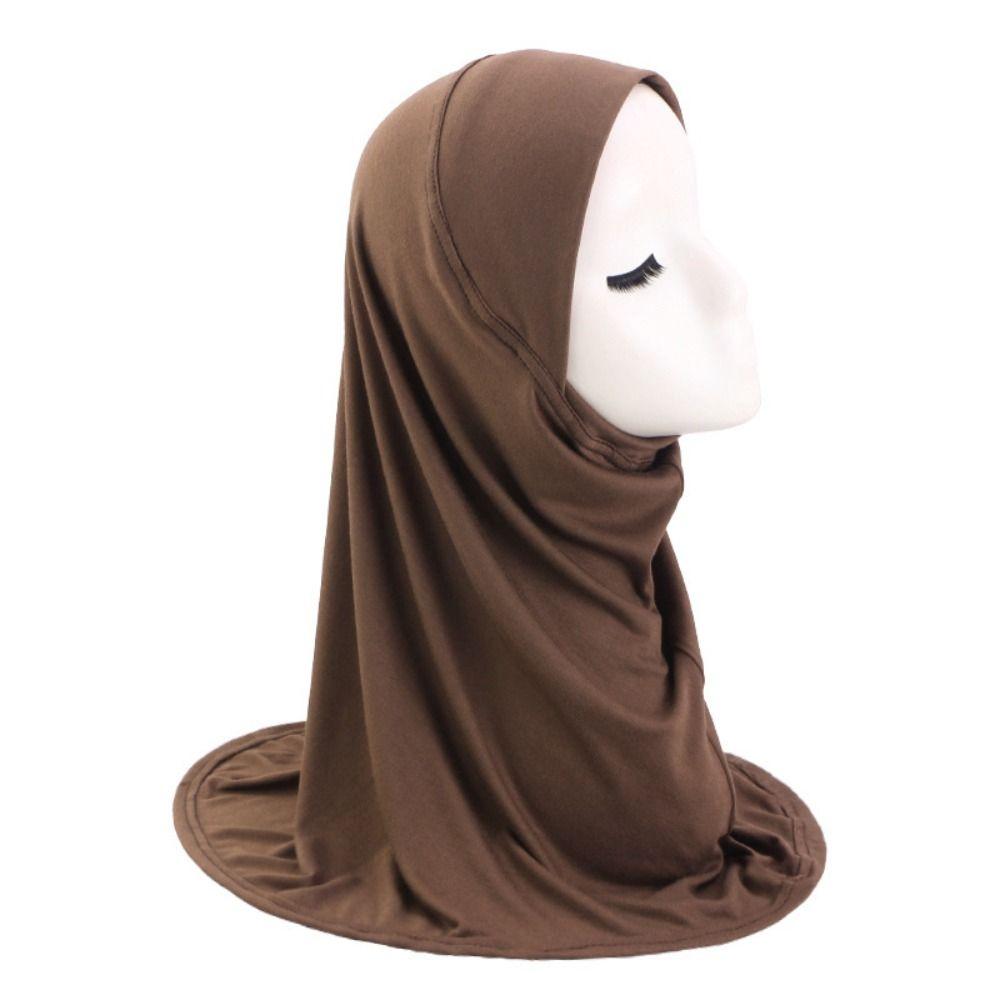 Modal Cotton Islamic Headscarf Rayon Cotton Turban Headband Turbans Muslim Hijab For Women