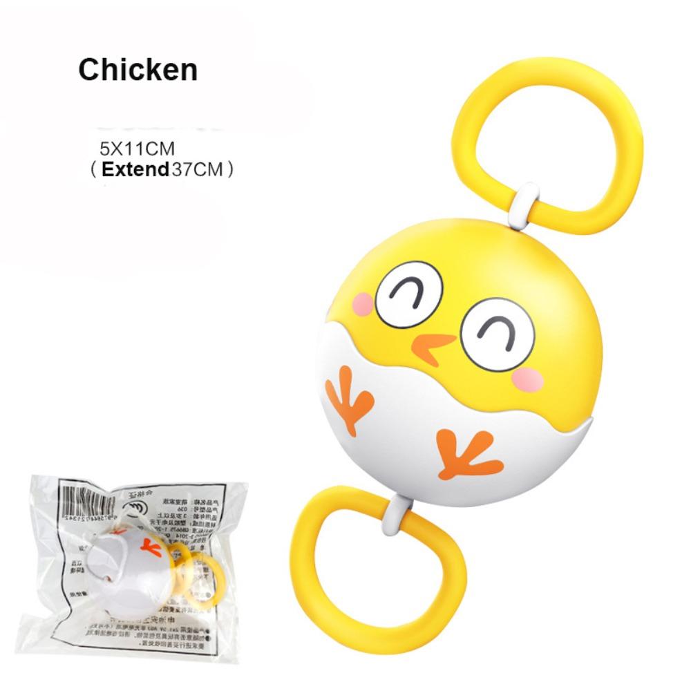 Hand Eye Coordination Kids Rotating Light-emitting Ball Novelty Fly Ball Toy