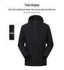 Quick-Dry Unisex Hooded Sport Jacket - Breathable, Skin-Friendly, Water-Repellent for Hiking & Camping
