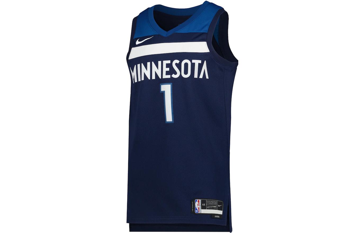 Мужская баскетбольная майка Nike Морской синий DN2013-421 XXL