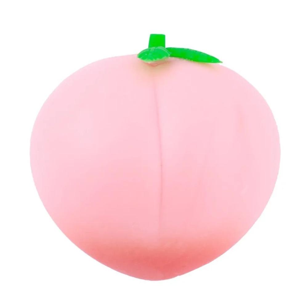 Creative Decompression Peach Decompression Artifact Peach Pinch Music Boys and Girls Vent Ball Slow Rebound Toy Gift