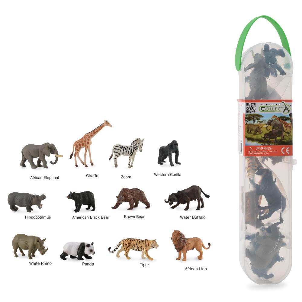 

CollectA box of Mini Wild Animals A1105 -1