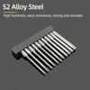 75mm Magnetische Torx Schraubendreherbits Security Manipulationssicherer Bit T6-T40 Hohlkopf Pflaumenblütenkopf S2 1/4'' Sechskant Hand Elektrowerkzeuge