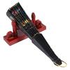 Supporto decorativo per ventaglio cinese Pratico supporto per display per ventaglio Supporto per ventaglio pieghevole in bambù(Colore del registro)