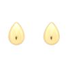 ESTELLE [Official] Women's K10 Yellow Gold Drop Motif Earrings 0202-3248-0019-0000