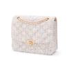 New CHARLES&KEITH Fabric Shoulder Bag Medium Size Women's Multicolor CK2-70781639