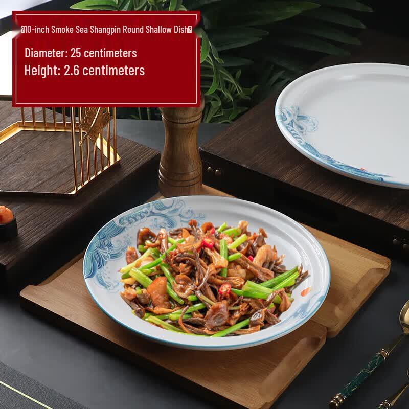 

Elegant Irregular Ceramic Deep Dish Plate
