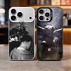J-Junior H Phone Case For iPhone 17,16,15,14,13,12,11 Plus,Pro Max,Colored Silver Phone Case