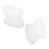 1 Pair Silicone Gel Toe Protector Straightener Separator Alignment Pain Relief LJ